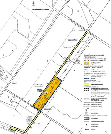 B-Plan  "Sondergebiet Biogas-Agrarzentrum Niels1" der Gemeinde Bresegard bei Picher